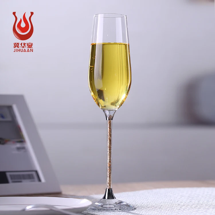 
High quality Borosilicate China Factory Cheap champagne cup for Wedding 