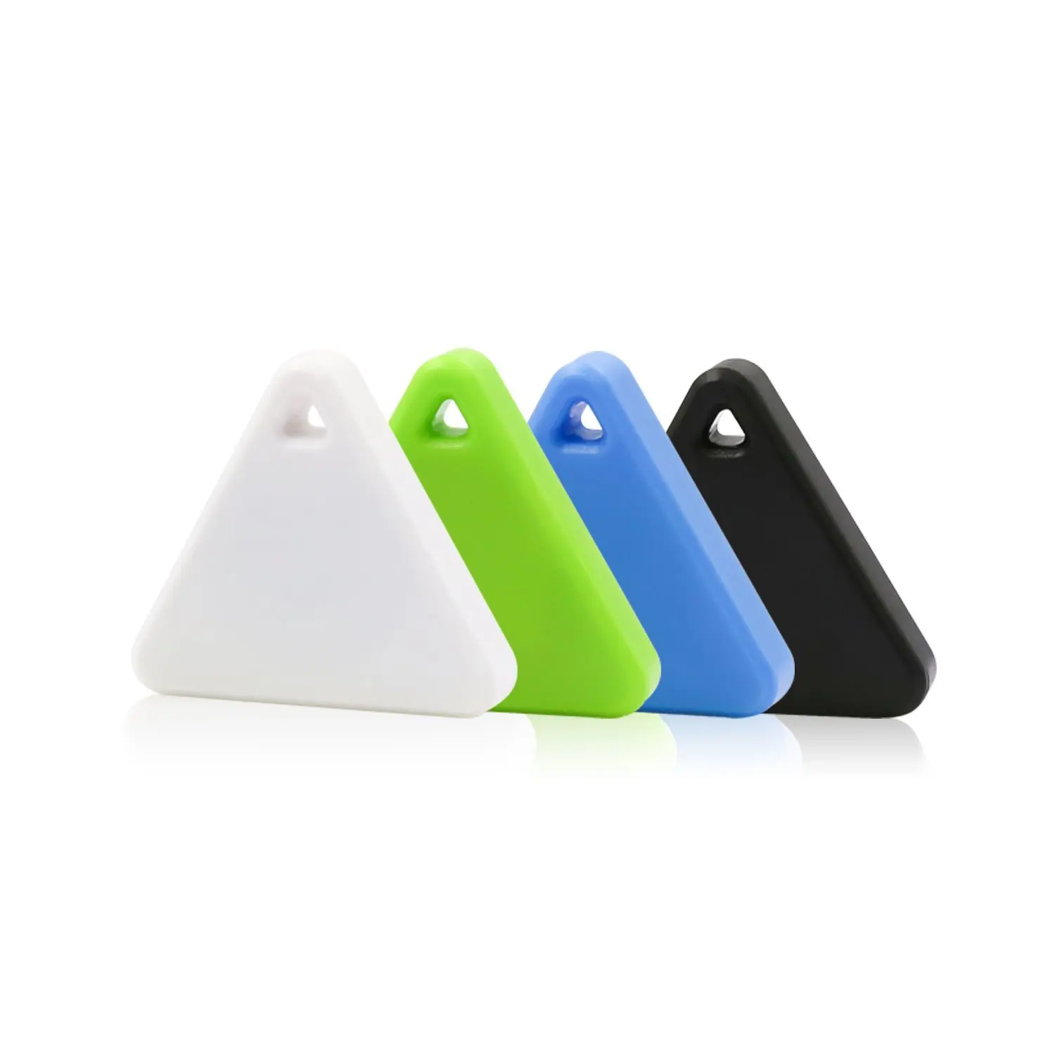 Triangle Anti Lost Device Bluetooth Portable key finder Alarm small  pets tracker mini keychain key trackers for dogs