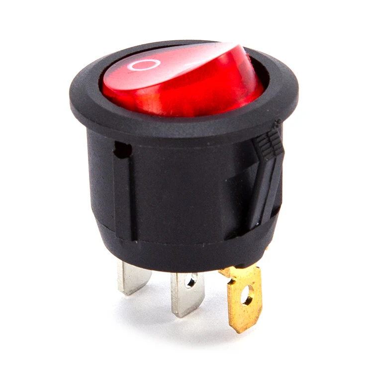 KCD1-105N 10/12A 250VA DPST Standard Package 3pins Rocker Switch  Waterproof