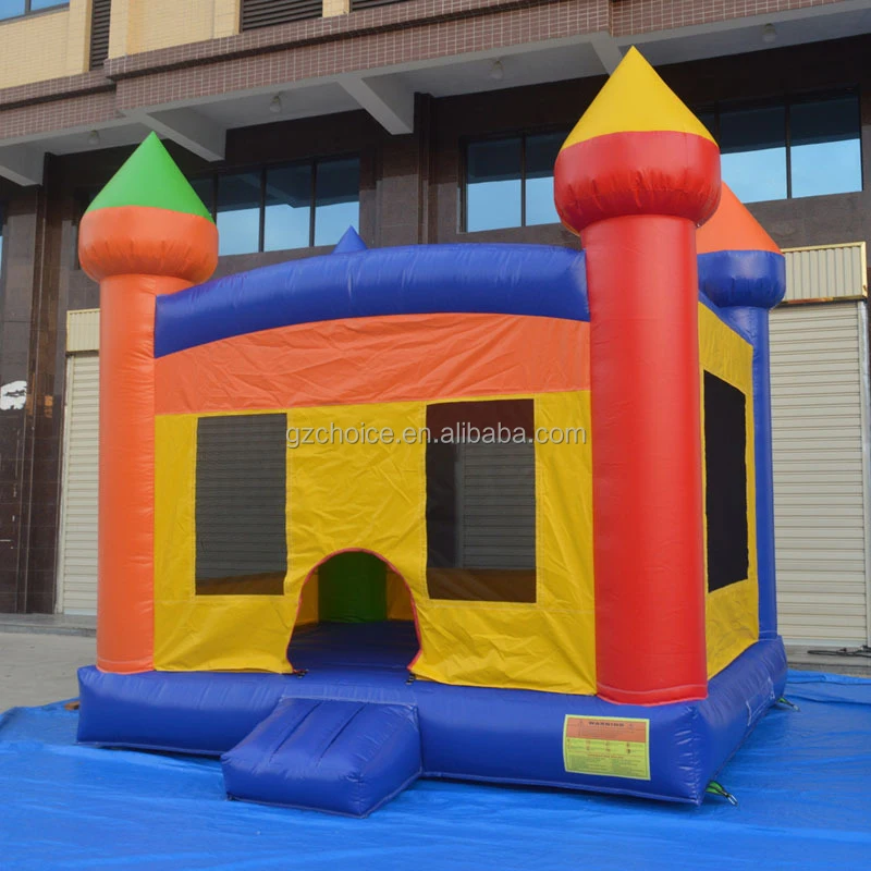 Cheap park Small indoor commercial park inflatable kids jumping bed bouncer house castle for children
