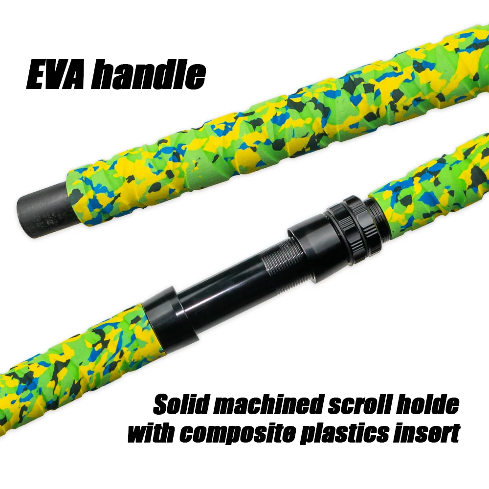 OEM/ODM Big Game Freshwater Fishing Heavy Duty 2 Piece Custom 2.8/3.6/3.9/4.5/5.2 m Carbon Blanks Catfish Rod Fishing Rod