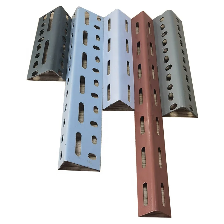 Q235 Perforated Steel Angle 50 x 50 Slotted Angle Bar in stock