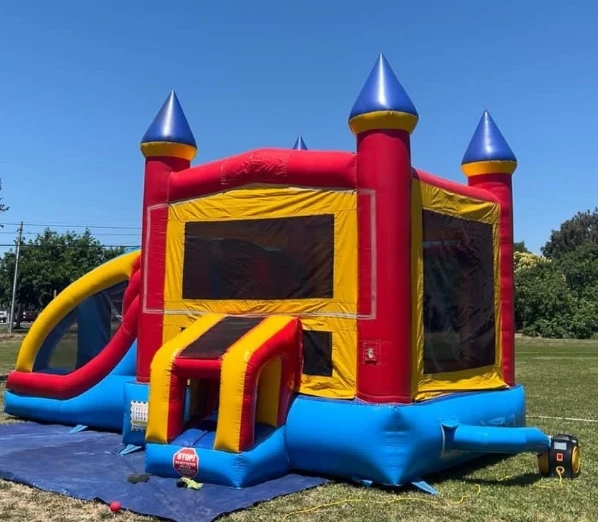 Commercial grade 5 in 1 Carnival for kids outdoor indoor inflatable sport game