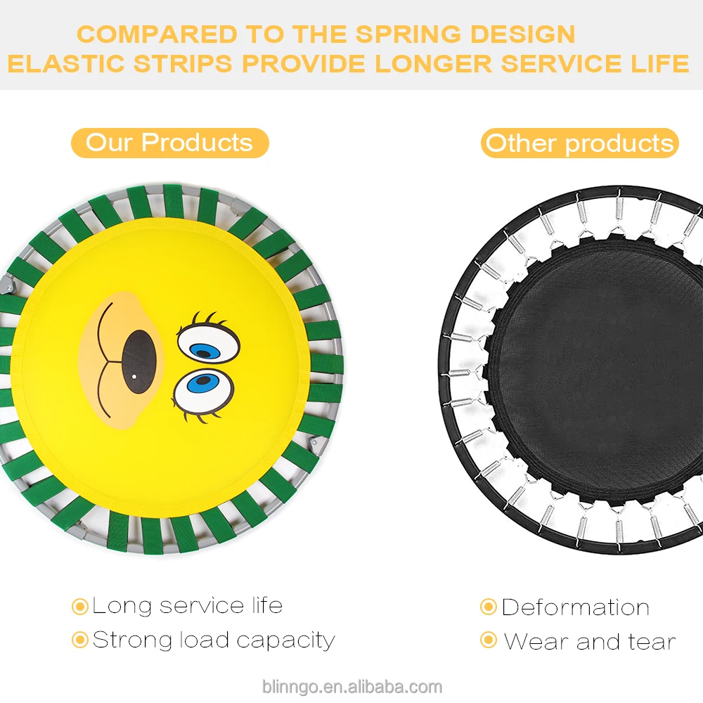 Manufacturer Child Trampolines for Adults with Protective Cover Folding Trampoline Outdoor Foldable