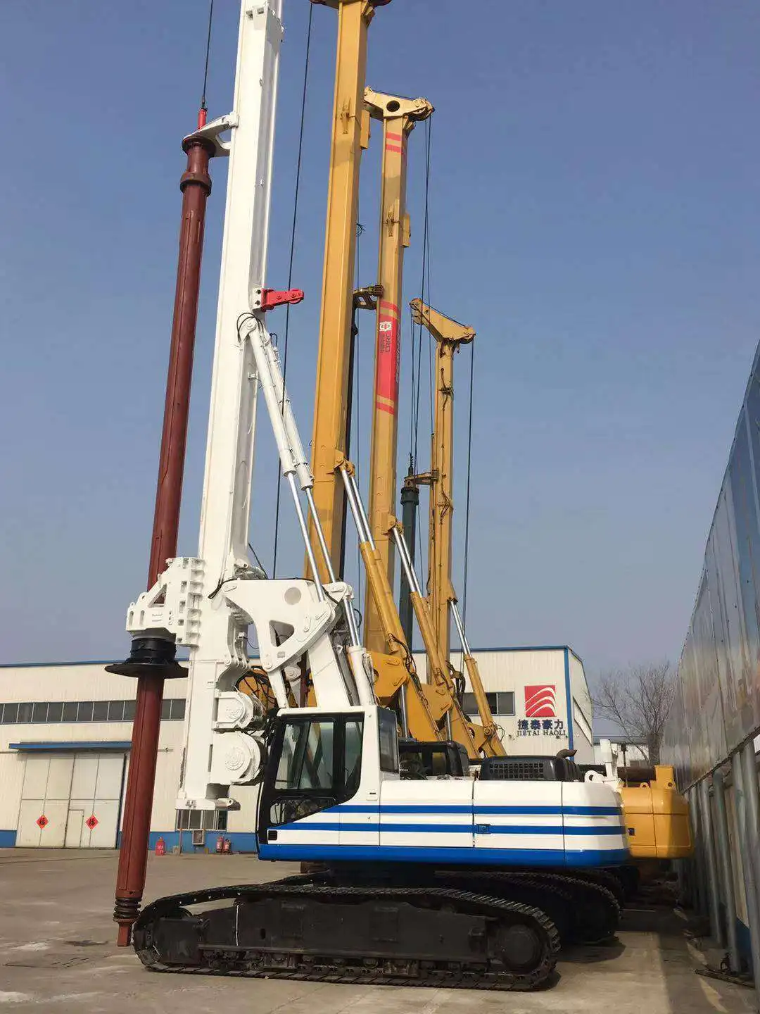 From China Good Quality Piling Rig Soil Drilling Equipment Used Drilling Machines