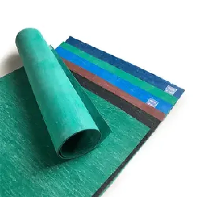 High temperature industrial gasket free asbestos rubber seal gasket with compression plate