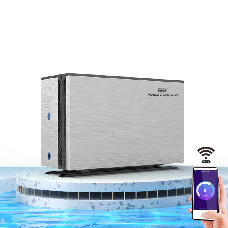 Super quiet cold weather ultratemp oversized jacuzzi 30m3 to 100m3 indoor or outdoor pool heat