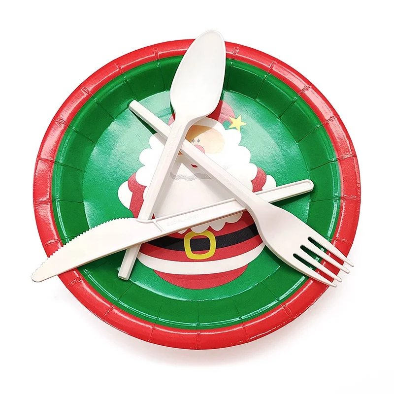 Compostable Eco Friendly CPLA Disposable Plastic Cutlery