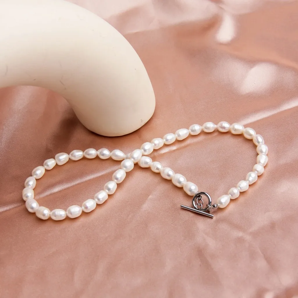 Ожерелье из пресноводного жемчуга с бисером на заказ элегантное женское ювелирное изделие длинное ожерелье натурального