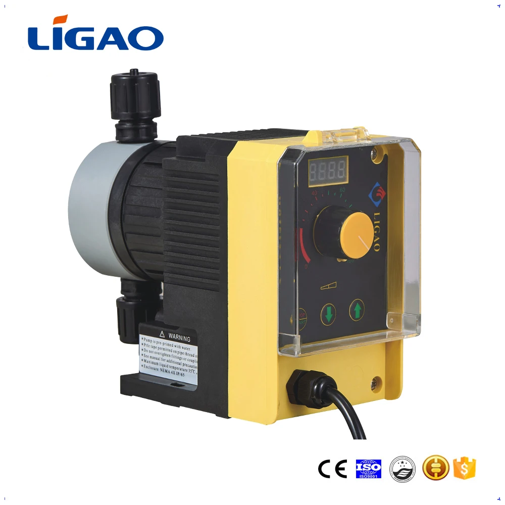 LIGAO solenoid chemical metering pump