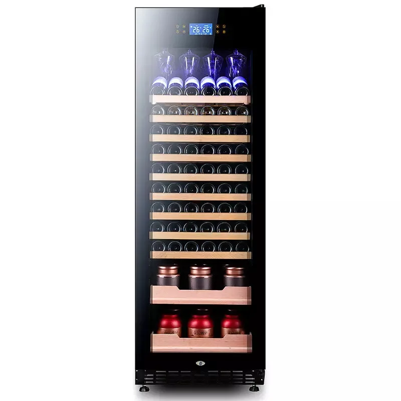 VANACE 600mm Outdoor Under Counter Dual Zone Double Wall Electronic Ice Mini Fridge Wine Cooler