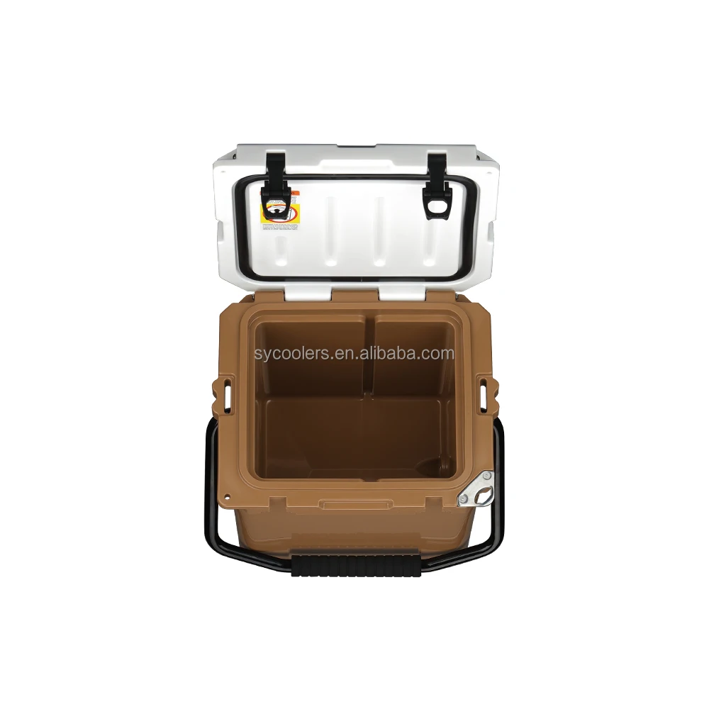 13L Rotomolded Outdoor Cooler Hard Cooler Box With Aluminium Handle Bar