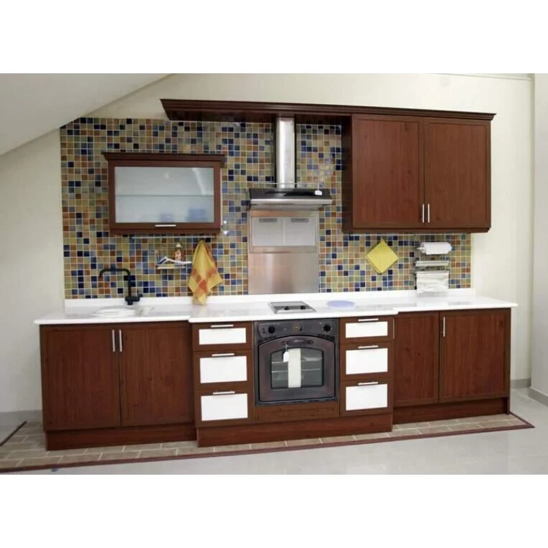 Matt Lacquer European Style Bespoke Ready Assemble Modular Islands Handless Cheap Laminated Modern Custom Kitchen Cabinet