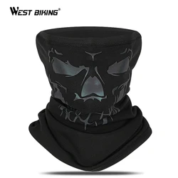 WEST BIKING men handicapped bicycle running cycling sports shield breathable outdoor sun visor fleece spandx thermal face shield