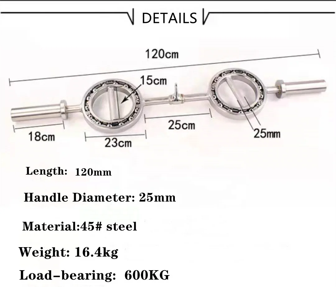 Wholesale Sales Weight lfting barbell glasses bar for barbell plate