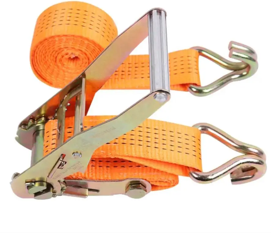Ratchet Tie Down 5T Ratchet Lashing Strap 50mm Cargo Belt For Lashing Load Strap