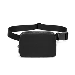 SG0347 Hot Selling 46 colors premium quality Mini nylon Fanny Pack Everywhere Women belt loop bag