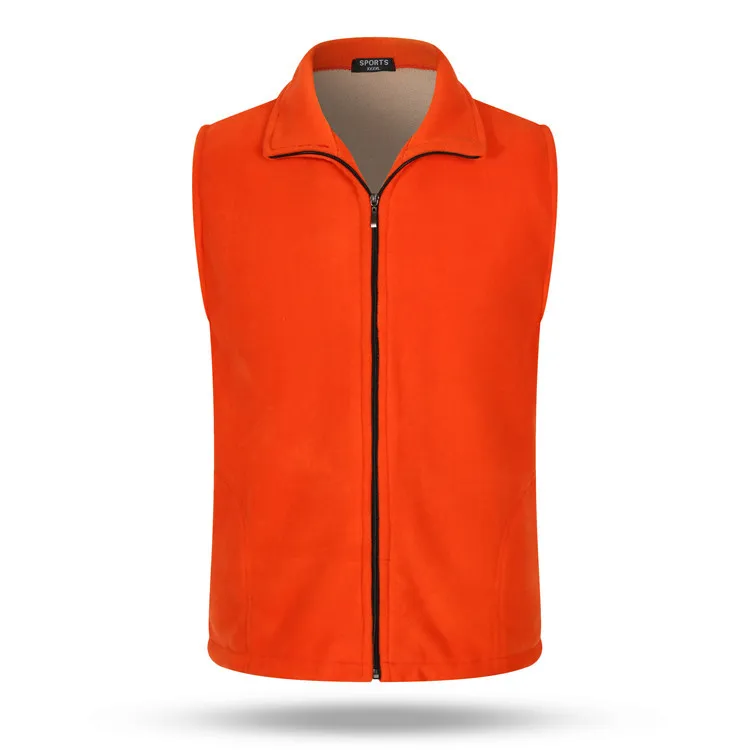 
Wholesale unisex design quick dry comfort sleeveless jacket outdoor work supermarket volunteer vests 