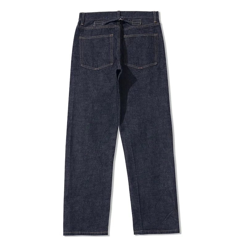 Wholesale  Manufacturers High Quality Custom Cotton Unwash Original Raw Mens Classic Selvedge Denim Jean