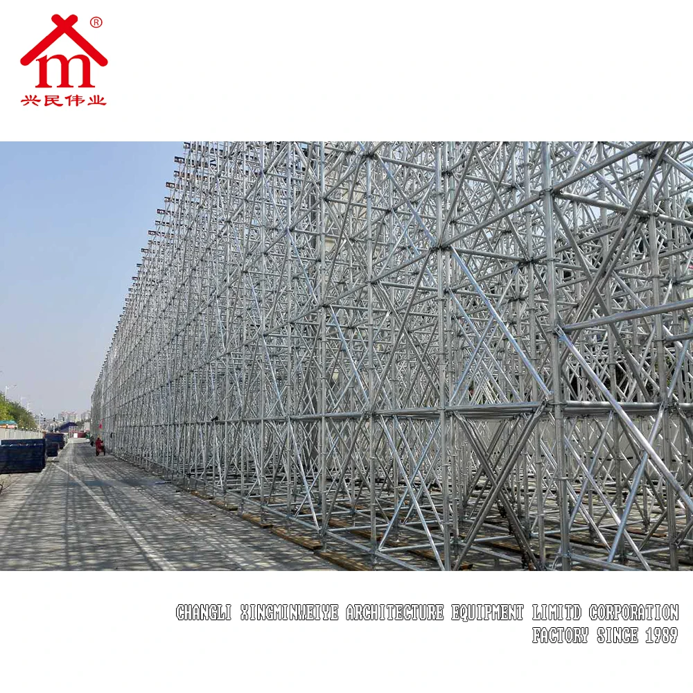 Система строительных Лесов ringlock в Китае