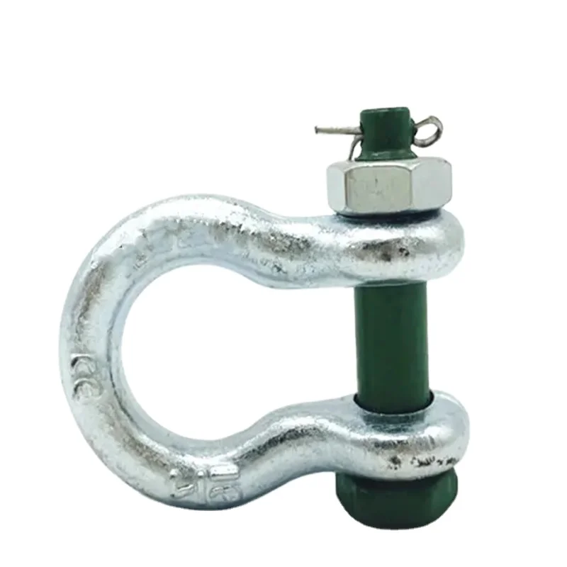 HLM free sample ISO certification high tensile us type g209 anchor bow shackle
