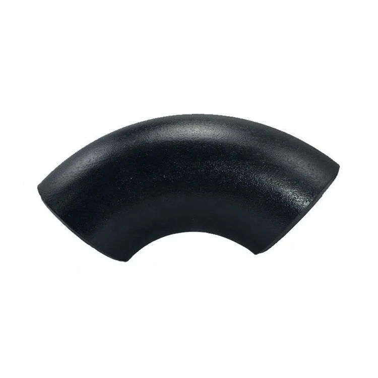 Трубопроводный фитинг черный стыковой сварки углеродистая сталь локоть 90 градусов локоть длинный радиус локоть