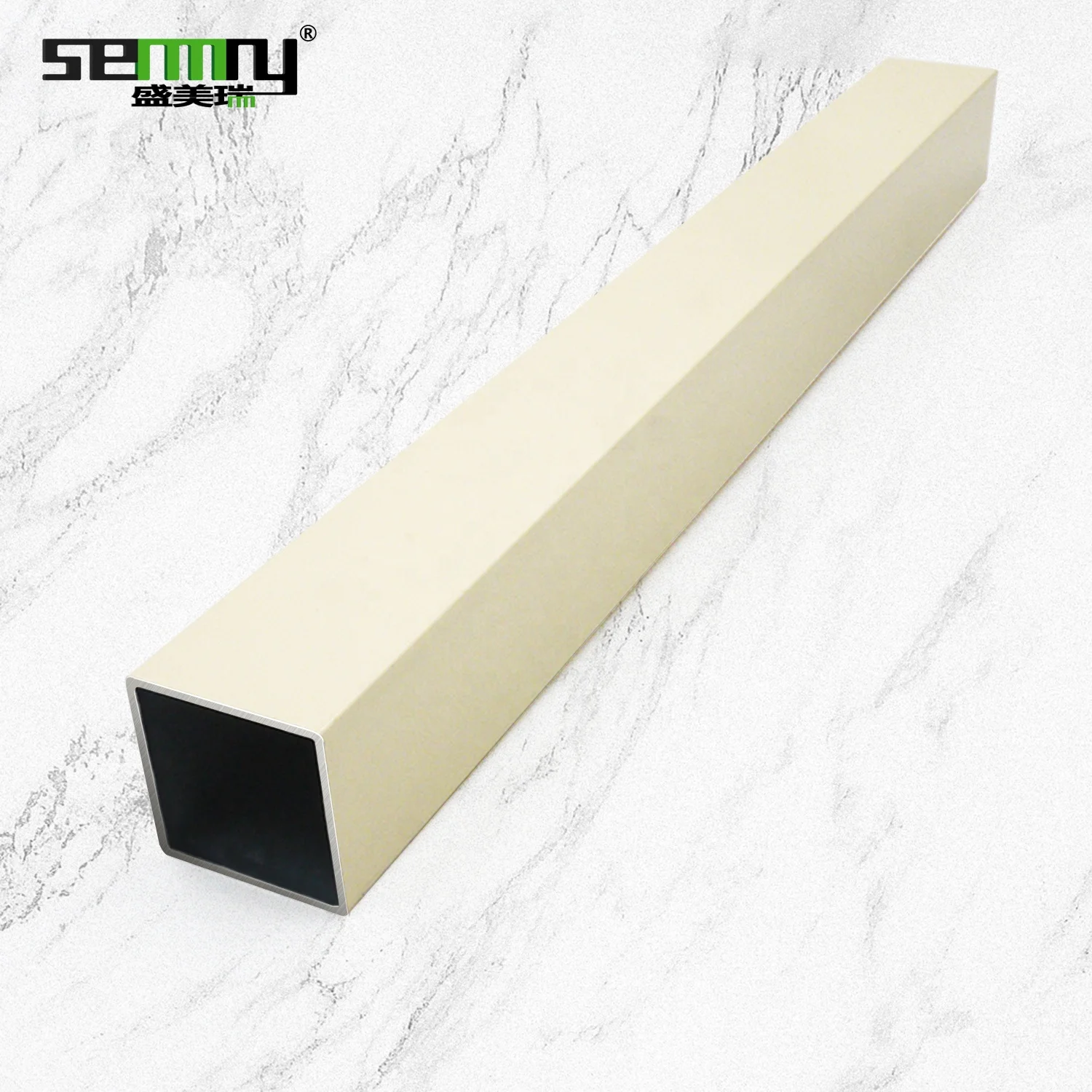 Drop shipping free sample Standard Aluminum Profile Rectangular Extrusions Aluminum Square Tube Profile