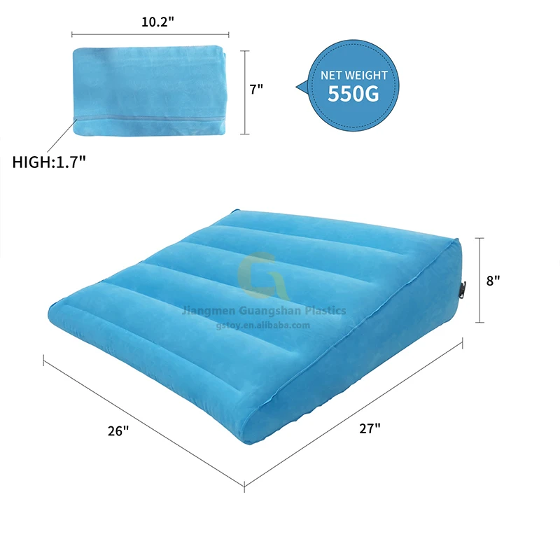 pregnant best position inflatable back wedge pillow for acid reflux