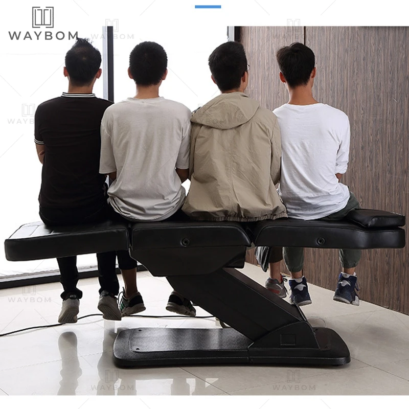 electric medical spa treatment table facial chair facial bed for beauty parlour luxury beauty salon electric bed with head