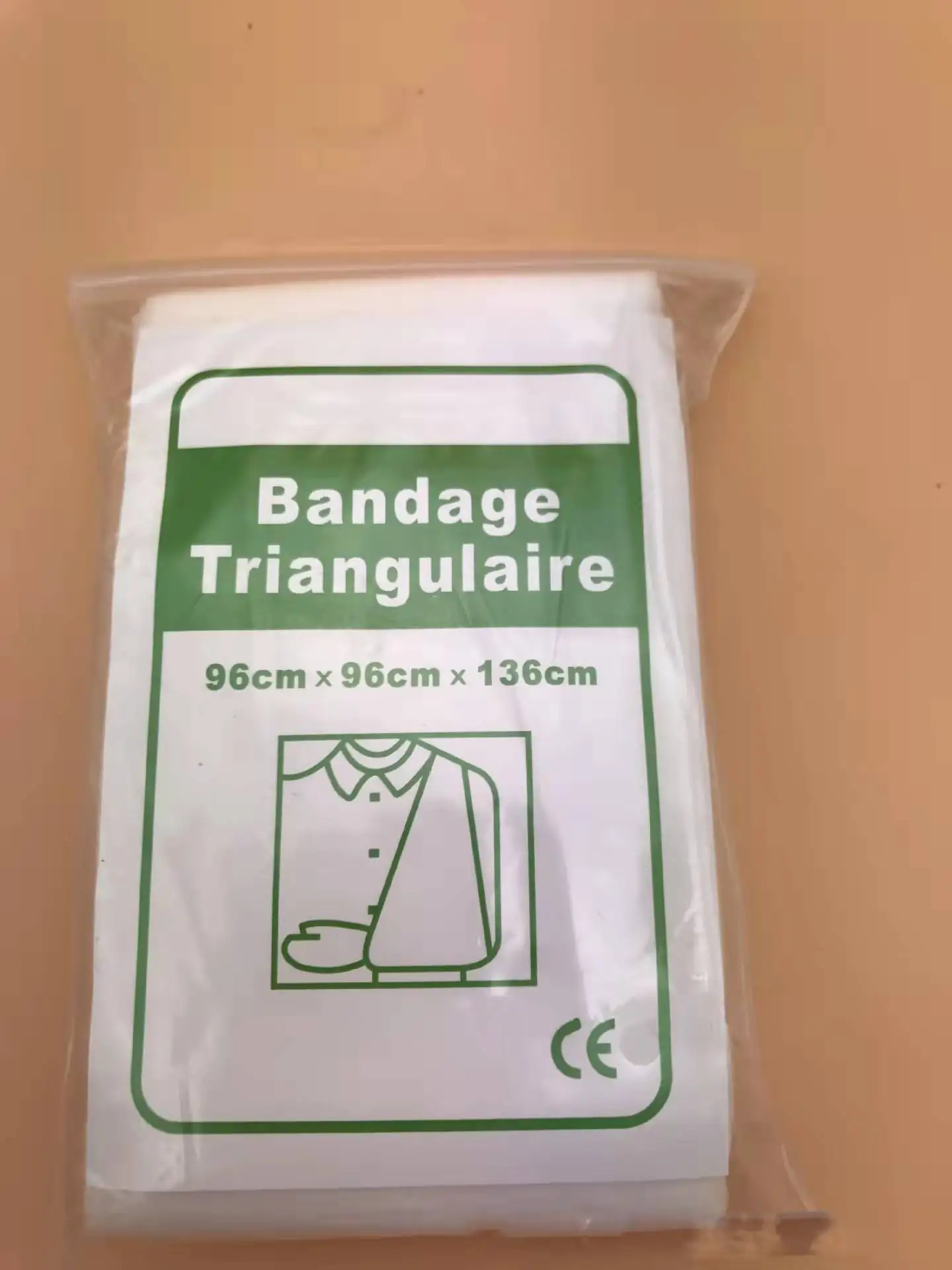 Real factory Disposable medical surgical gauze triangle bandage making machine