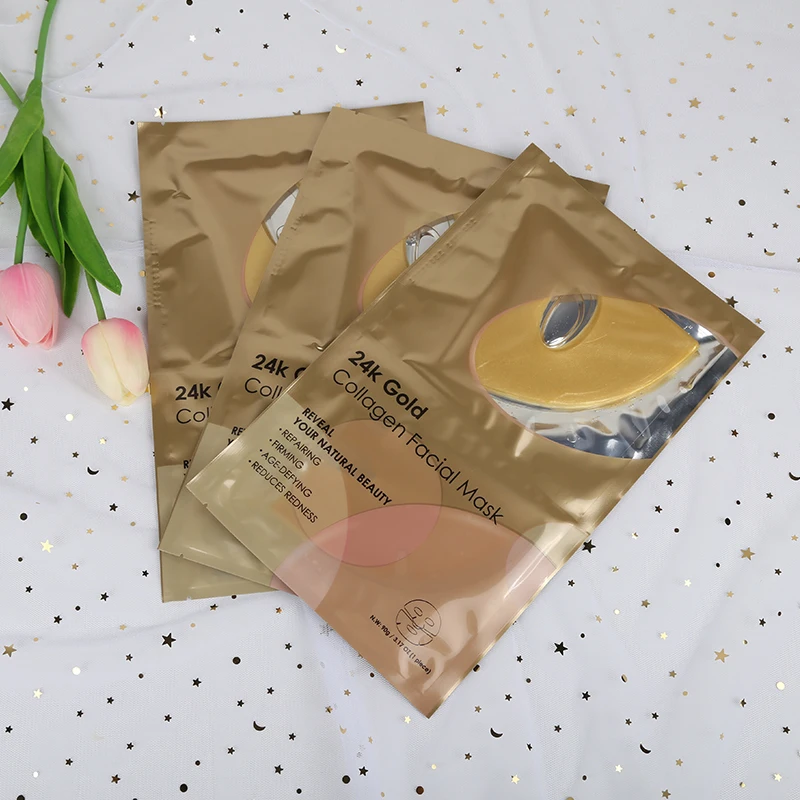oem anti-wrinkle Gold Bio Collagen Crystal Facial Mask