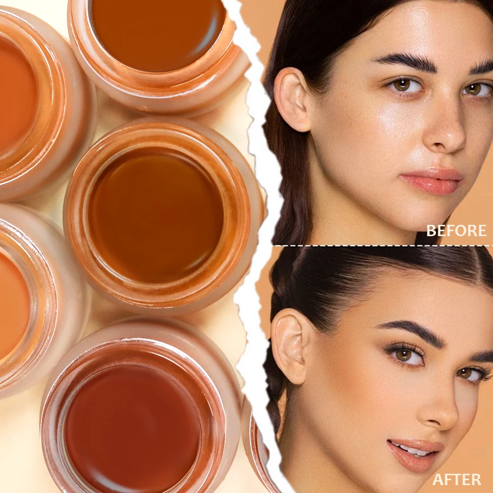 Private Label Custom Full Coverage Wholesale Makeup Concealer Vegan Long Lasting Waterproof Cream Concealer