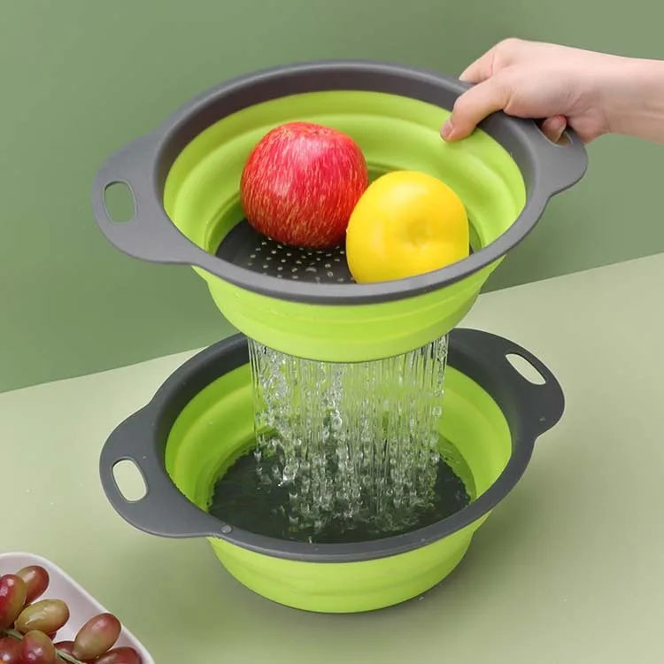 New product 2023 Good Quality Set Sink Colanders And Basket Collapsible Strainer