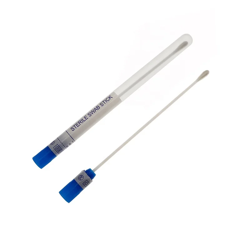 sampling swabs non-woven head abs handle sterile