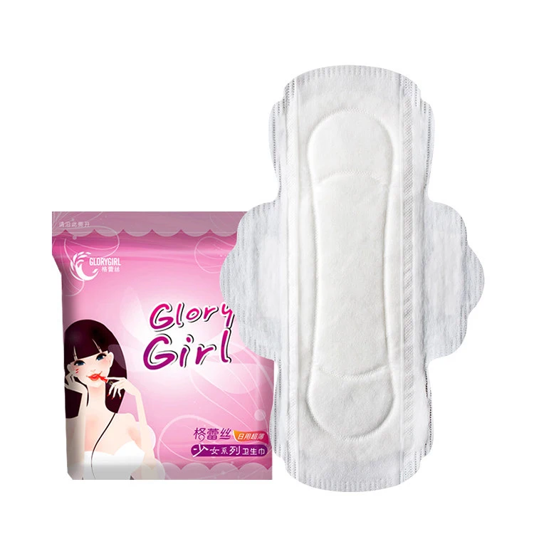 Biodegradable Feminine Hygiene Products Sanitary Napkin Organic Cotton Menstrual Pad Manufacturers