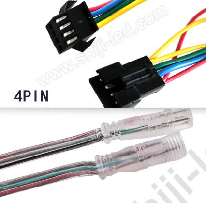 3 pin/4 pin /5 T-тип разъем для светодиодного пиксельного света