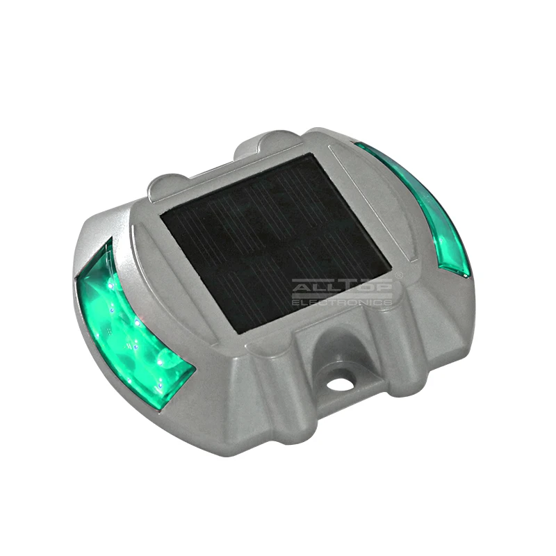 
ALLTOP IP65 Waterproof Flashing Cat Eyes Motorway Reflectors Solar Traffic Road Stud Light 