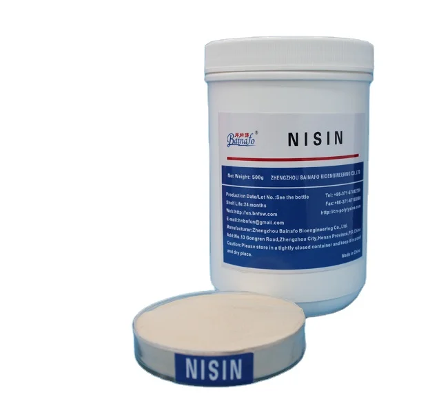 Натуральные здоровые пищевые консерванты nisin для шоколадного молока