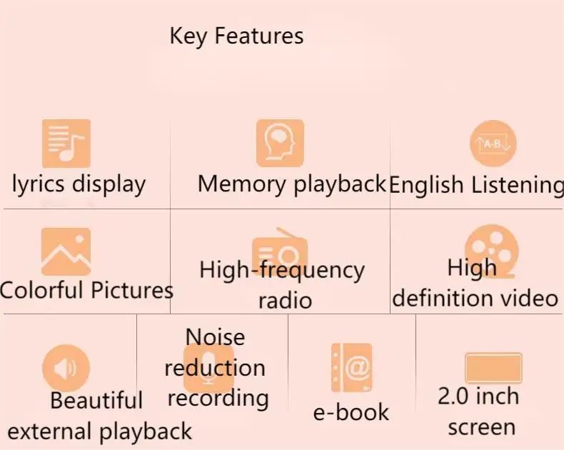 Оптовая продажа модный портативный ЖК-экран FM-радио видеоигры фильм MP3 MP4 плеер мини-Walkman