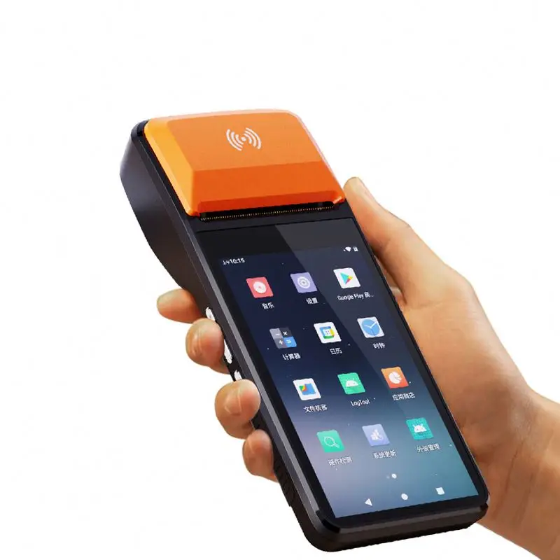 POS-терминал Barway 3G с термопринтером 58 мм специальная низкая цена со сканером емкостный экран Android 8