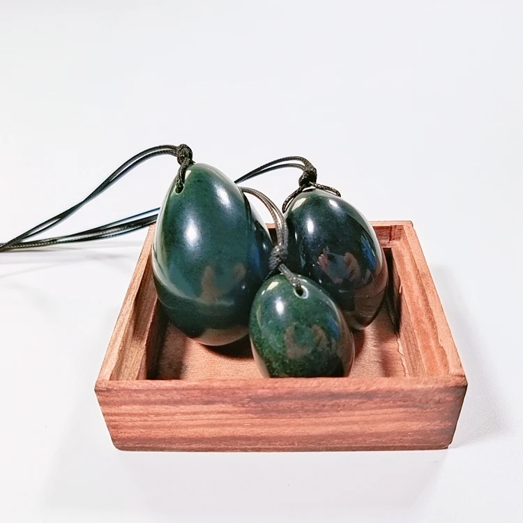 Gemstones Best sale hot selling the collectibles Drilled Yoni Eggs Quartz Jade Egg for fengshui decoration