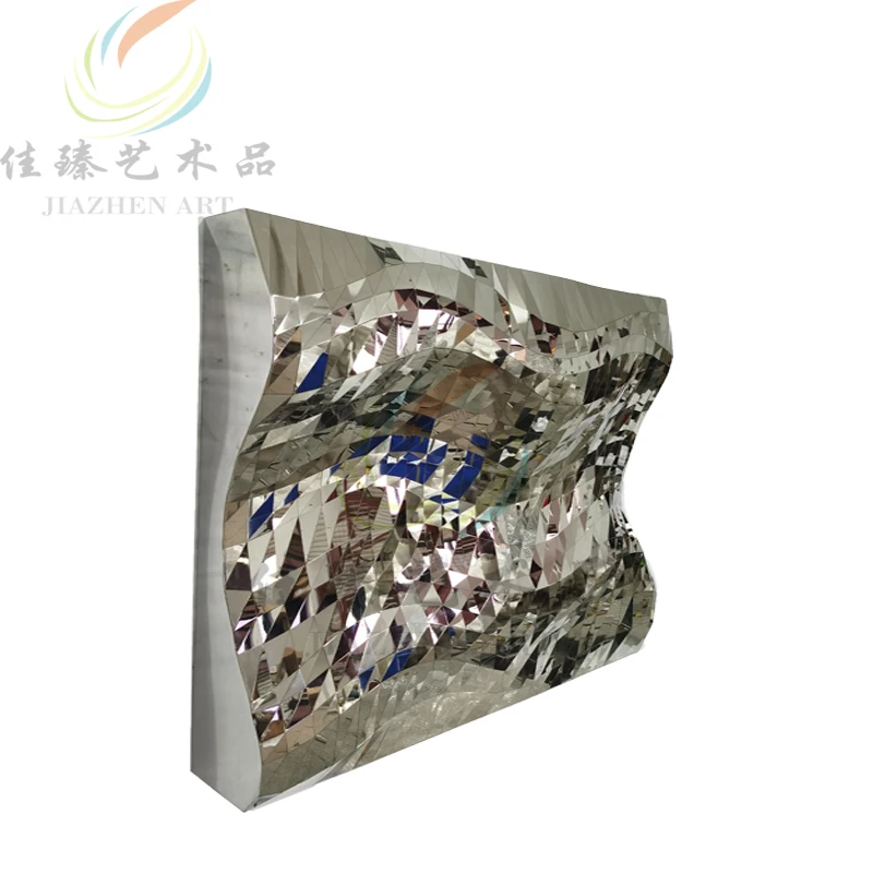 home decor latest metal crafts Stainless Steel Wall Art decorative wall ornaments for living room