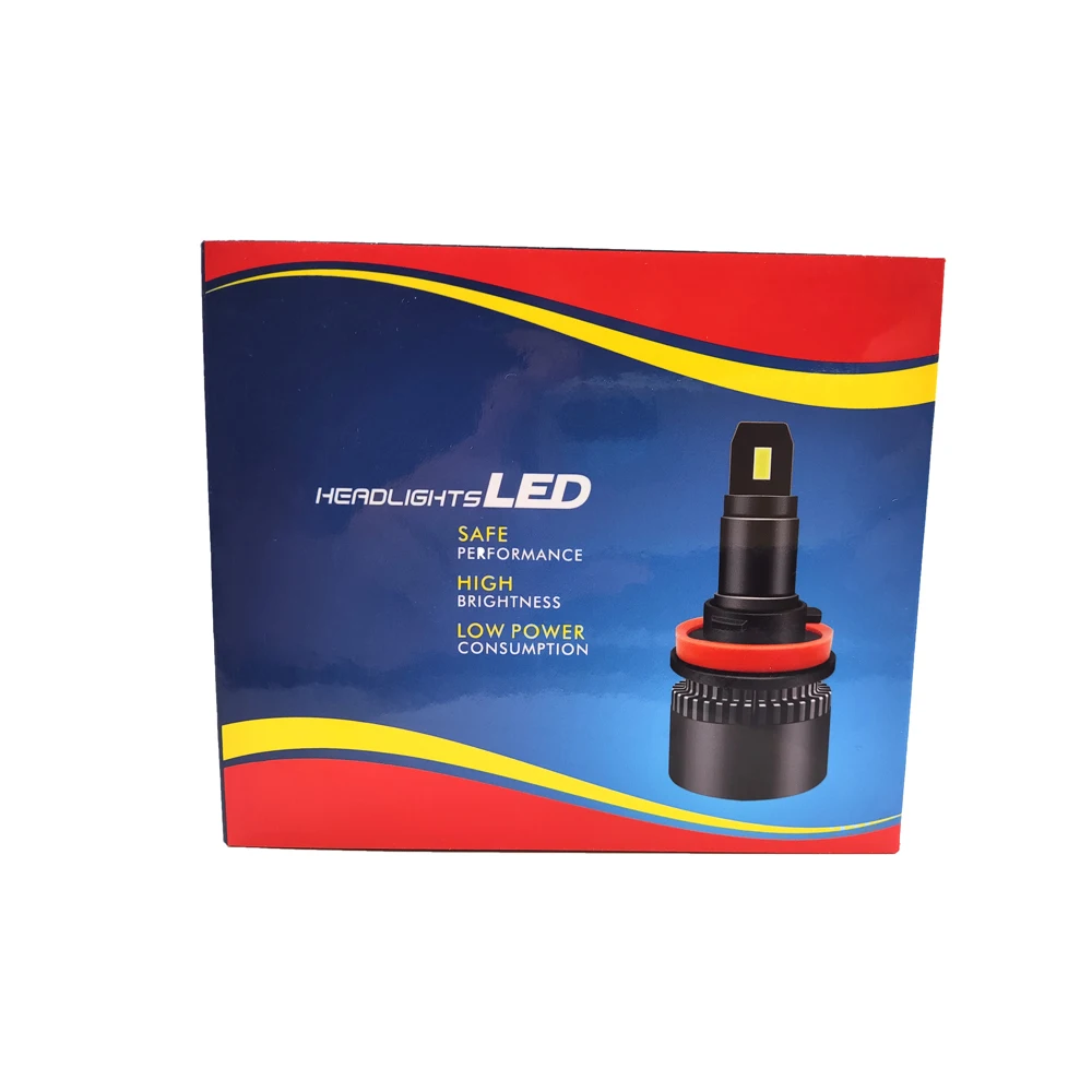 Сверхъяркая 12 В Светодиодная лампа для фар автомобильные б/у лампы h1 h3 h4 h7 h8 h9 h11 h13 h15