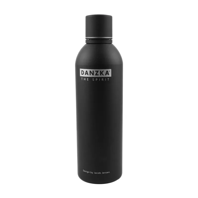 500ml 750ml 1000ml Vodka Aluminum  Liquor Bottle Black Bottle Beverage Bottle