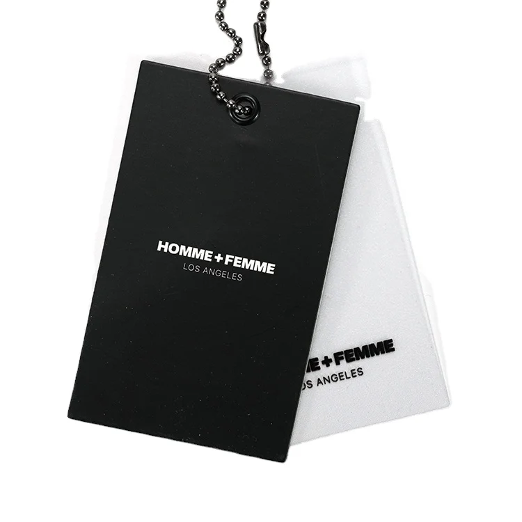 Custom Reusable Eco-friendly Paper Hang Tags Garment Tags with String Personalized Hang Tags Printing Your Own Logo