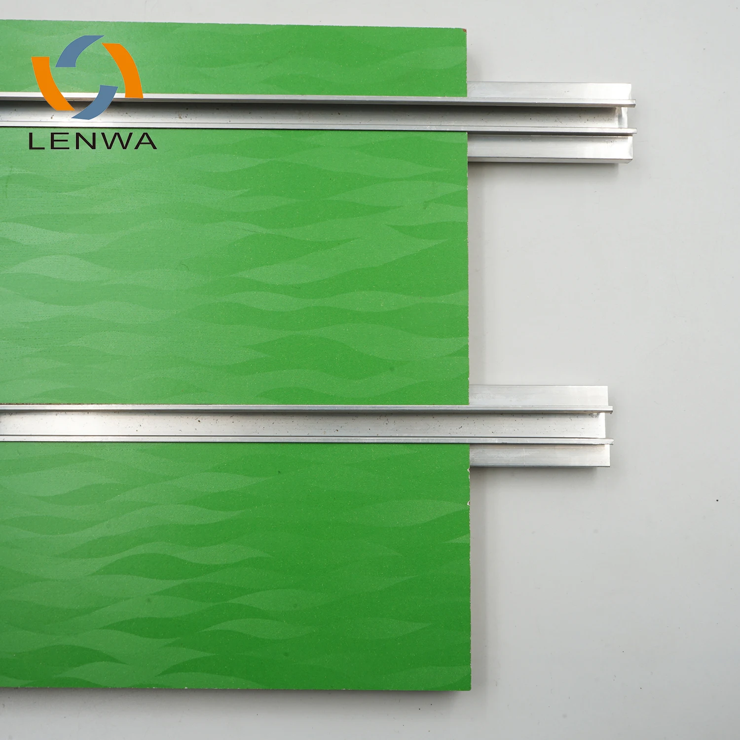 LENWA Extrusion Factory Aluminum Metal Slat Wall Board for Retail or Garage Use