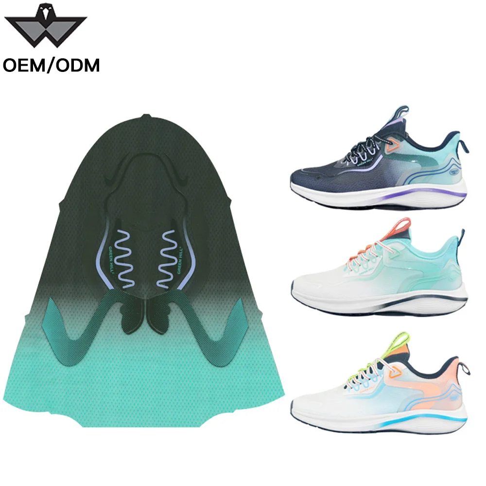 Wholesale sport shoes parts semi finished jacquard material shoes upper sneaker vamp cheap running shoe upper