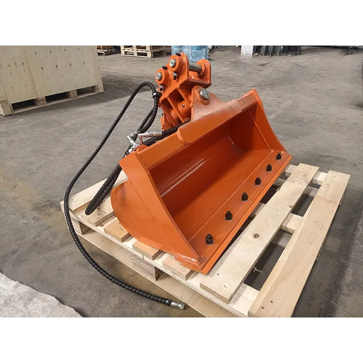 Customized Durable Top Selling Tilt Rotator Bucket Tilting Bucket fit for Kubota kx018-3