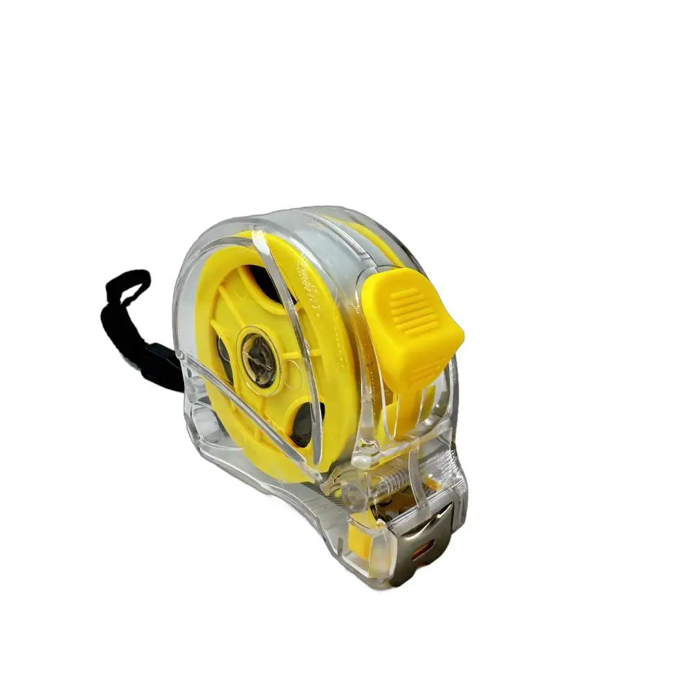 DEWEN Factory Price 3m/10ft 3.5m 7.5m/25ft 8m/26ft 10m/33ft  Clear Case Transparent Case Measuring Tape high-precision