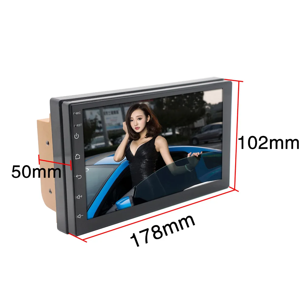 Mp5 Player Car 7 Inch Car Mp5 Player Firmware Capacitive Touch Screen Player Radio